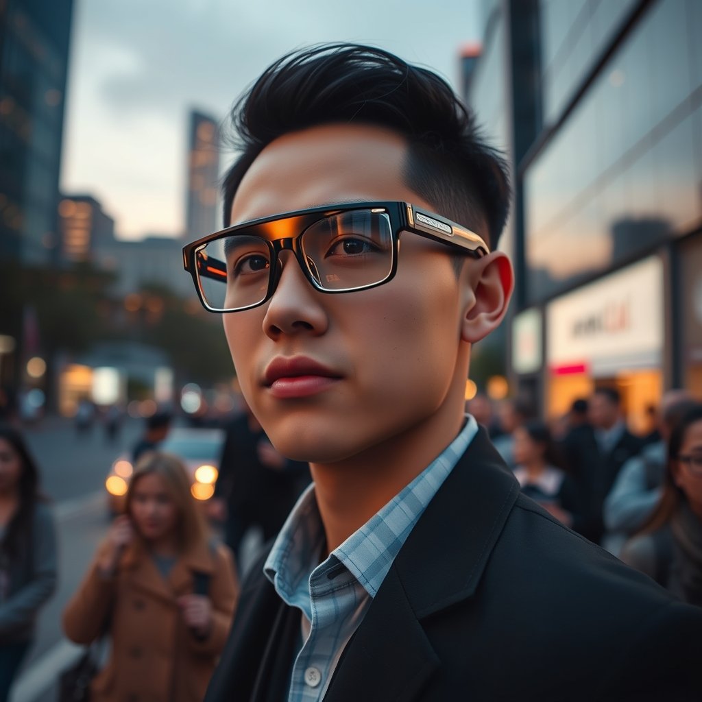 ai powered smart glasses - Illustration 1